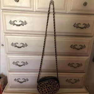 Cheetah print bag